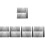 150Pcs Black Punk Craft Rivets Studs for DIY Clothes Bags 5