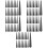 150Pcs Black Punk Craft Rivets Studs for DIY Clothes Bags 7