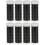 88Pcs Black ABS Loose Leaf Binding Discs Flexible Book Binder Rings 5