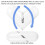 2Pcs Cute Heart Lens Holder Plastic Storage Case Travel Accessory 6