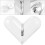 2Pcs Cute Heart Lens Holder Plastic Storage Case Travel Accessory 7