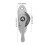 6Sets Silver PVC Window Sash Locks for Sliding Windows Child Safety 11
