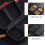 Black Eva Cigar Humidor Box Portable Cigarette Storage Case 6