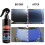 2Pcs Car Polish Restorer Spray Black Plastic Auto Scratch Removal Tool 4