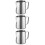 3Stk Pull Flower Kaffeetasse Silber Resistenter Milchkrug 8
