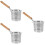 3Pièces Pour Pâtes Acier Bois Filtration Maison 8