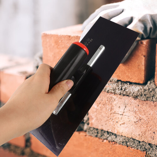 3Pièces Truelles De Noires En Acier Pour Murs 2