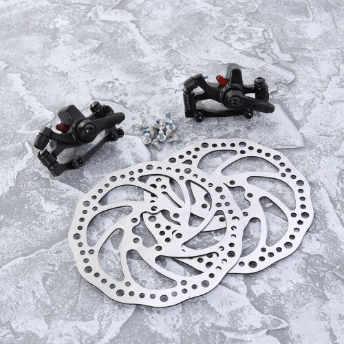2Pièces Ensemble Freins À Argent Arrière Adapté 2