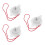 3Pièces Minuterie Ventilateur ABS Pour Maison Bureau 9