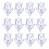 36Stk Metall Paper Clips Kreative Lesezeichen Clips 2