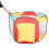 Multi-Color Foldable Indoor Play Tent with Mesh Ball Pit 3
