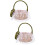 2Pcs Woven Flower Storage Basket Handheld Wicker Basket Multi-Color 8