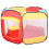 Multi-Color Foldable Indoor Play Tent with Mesh Ball Pit 9