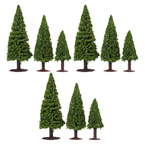 36Pcs Mini Model Trees for Crafts Durable Multi Decoration 2
