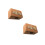 2Pcs Durable Wooden Ring Box Mr Mrs Rustic Wedding Ring Bearer Holder 4