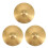 3Stk Percussion Messing Becken Crash Ride Hi-Hat Gold Langlebig 7