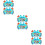 6Pcs Water Ring Toss Toy Blue Lightweight Kids Decompression Game 10