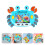6Pcs Water Ring Toss Toy Blue Lightweight Kids Decompression Game 11