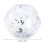 Silver Transparent Sequin Inflatable Beach Ball for Kids Play 3