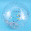 Silver Transparent Sequin Inflatable Beach Ball for Kids Play 7
