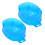 6Stk Soak Schüssel Blau Maniküre Handschale Nagelkunst 9