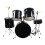 2Pcs Golden Brass Crash Cymbals for Drum Set Jazz Practice Durable 3