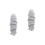 2Stk Grau Lace Haarperücke Gerade Haare Styling Zubehör 4