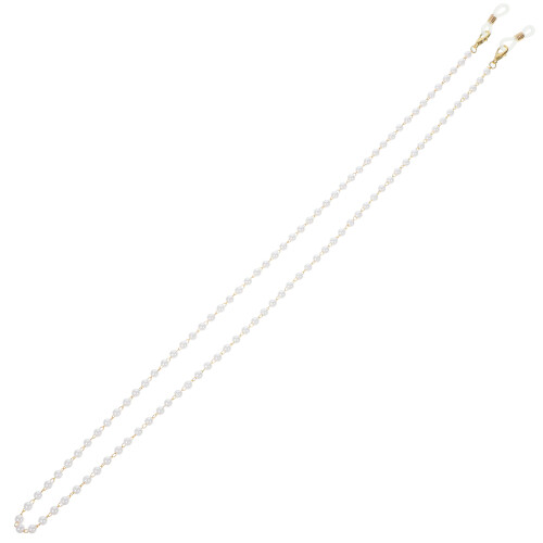 2Stk Perlen Brillenkette Gold Für - Lesebrillen 2