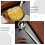 5Pcs Kitchen Cooking Silver Stainless Steel Square Soup Ladle Set 6