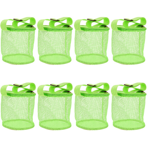 8Pièces Sac De Vert En , Portable Et Pour Jouets 1