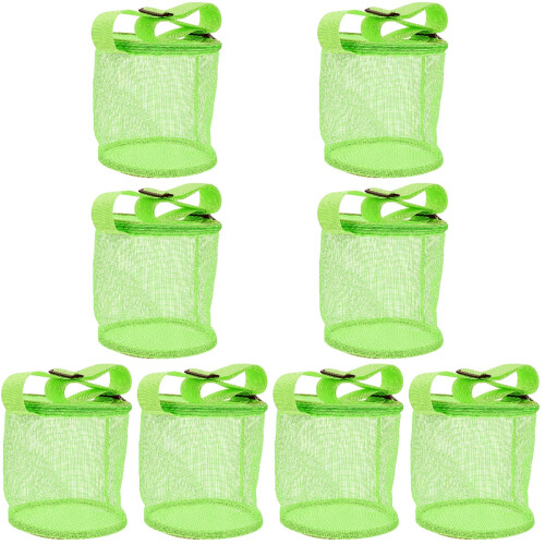 8Pièces Sac De Vert En , Portable Et Pour Jouets 2