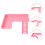 3 Pcs Ladder Platform Climbing Wood Plastic Pet 10