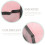 2Stk Bedside Organizer Hängend Aus Oxfordstoff Rosa 7