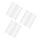 30Pcs Clear Acrylic Bag Boards Durable Rectangle Bases for Weaving 5