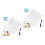 2Sets Whiteboard Paper with Grid Dry Erase Roll for Wall Use 11