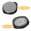 3Pièces Mini Auto Métal Quartz Pour Tableau De Bord 5