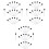 60Pcs Window Track and Keyboard Cleaning Brushes Durable White Plastic 4