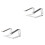 2Stk Aluminium Laptop Halter Rutschfest Ventiliert 4