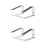 2Stk Aluminium Laptop Halter Rutschfest Ventiliert 6