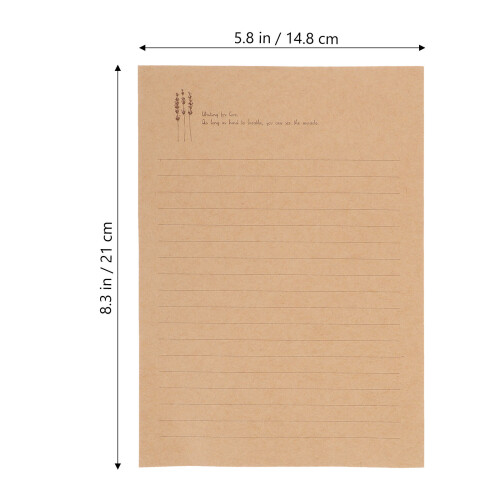 8Sets Elegant Retro Stationery Paper and Envelop Envelope Writing Kit 1