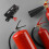 Support Extincteur Auto Aluminium Noir Montage Ajustable 6