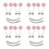 8Sets Halloween Muizen Accessoires Met Oren En 9