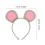 8Sets Halloween Muizen Accessoires Met Oren En 10