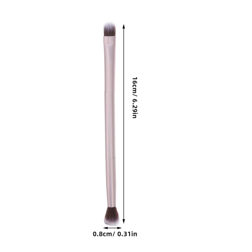 2Stk Premium Double Ended Make-Up Bürste Für Tägliche Nutzung 1