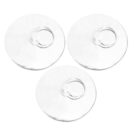 21Pièces Bouchons Drain Silicone Acier Pour Évier 1