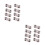16Paires Maillons Manquants Argent Pour Usage Durable 7