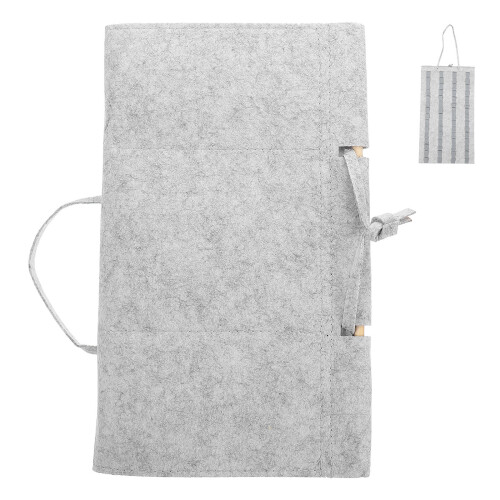 2Pcs Portable Wall-Mount Drumstick Holder Felt Drum Sticks Storage Bag 2