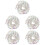 5Stk Dekorative Strasskette, Multifarbig, Robuste DIY Kleid Veredelung 5