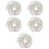 5Stk Dekorative Strasskette, Multifarbig, Robuste DIY Kleid Veredelung 6