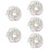 5Stk Dekorative Strasskette, Multifarbig, Robuste DIY Kleid Veredelung 9